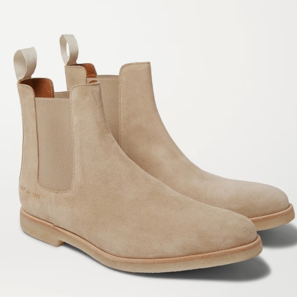 Common Projects - Suede Chelsea Boots
